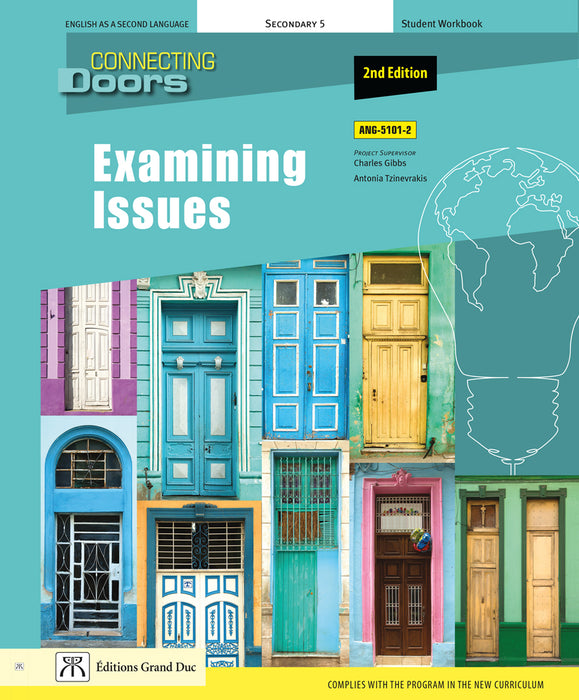 Connecting doors Examining issues - ANG-5101-2 - Student workbook secondary 5 (print version + 1-year web access)