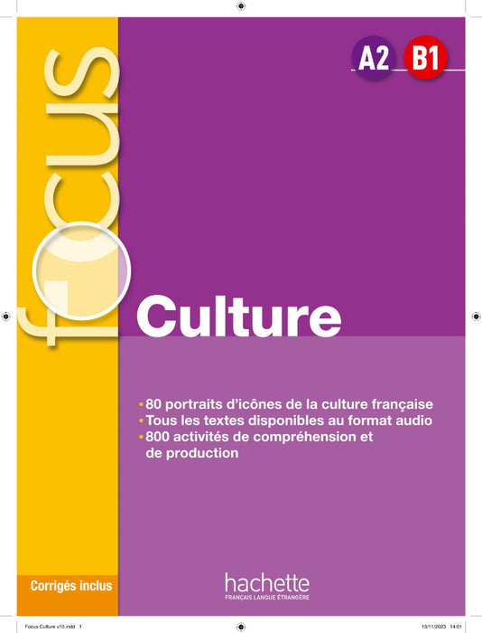 Focus Culture volume 1 A2/B1 + Audio téléchargeable
