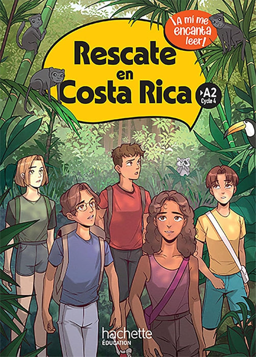A mi me encanta leer ! (HE) Cycle 4 A2 - Rescate en Costa Rica, Livre de l'élève, Éd. 2024