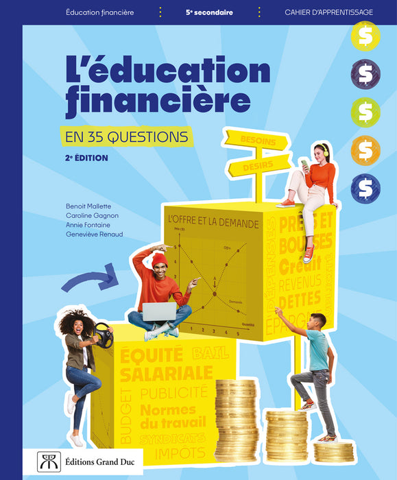 L'éducation financière en 35 questions | 2e Éd. - Corrigé-guide - Accès enseignant, Web 1 an