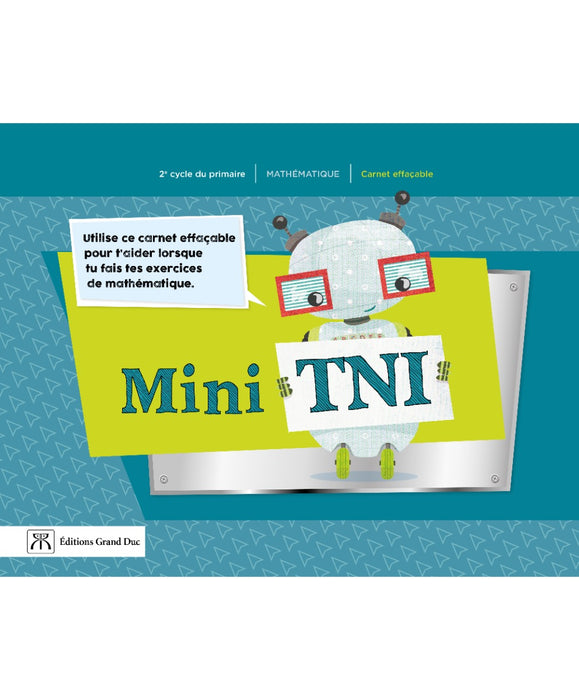 Mini TNI 2e cycle - Mathématiques - Carnet effaçable autonome
