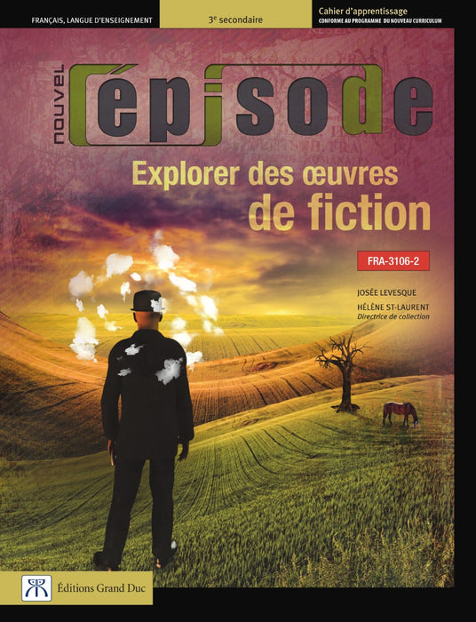 Nouvel épisode Explorer les oeuvres de fiction FRA-3106-2 - Cahier d'apprentissage + Carnet de révision