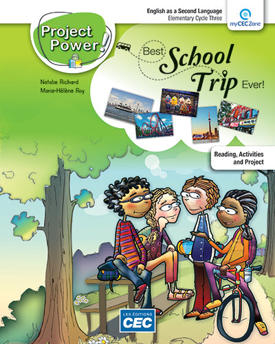 Project Power! Reading Activities and Projects - Three booklets - Free web version with teacher's access