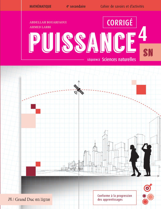 Puissance 4e secondaire SN - Guide-corrigé du cahier - Web 1 an (livraison électronique)