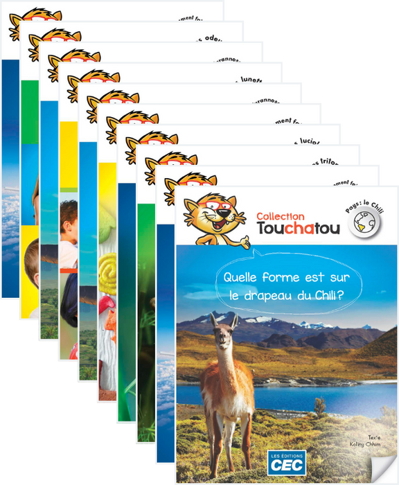 Touchatou 1re année - Série Rouge de 10 livrets, version papier + Accès classe (30 élèves + accès enseignant gratuit), Web 1 an