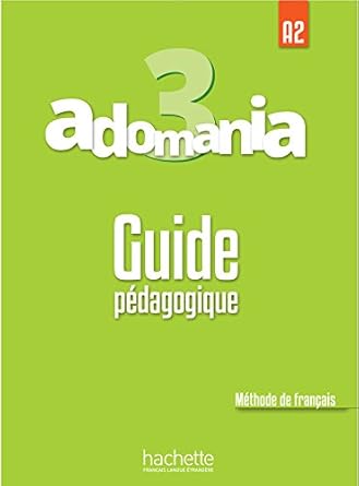 Adomania (HE) Guide pédagogique 3                                       
