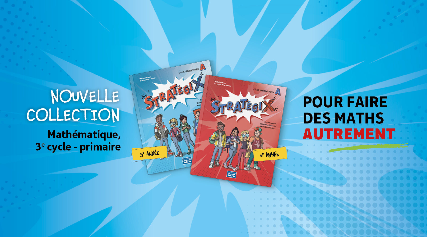 Stratégix Mathématique 3e cycle primaire