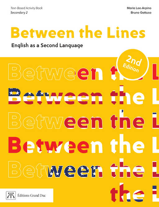 Between the lines Secondary 2 - Activity Book - Paper version + web access 1 year                                                               