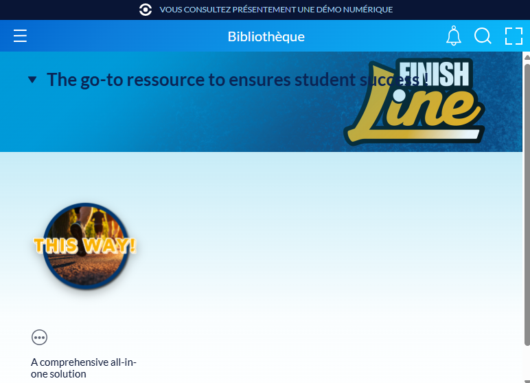 Finish line
