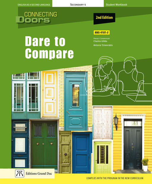 Connecting doors Dare to compare - ANG-4101-2 - Student workbook secondary 4 (print version + 1-year web access )                                