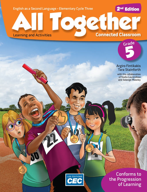 All Together Grade 5 - Learning and Activities Book, 2nd Ed. (with Interactive Activities) - Student access, Web 1 year (Electronic delivery)   