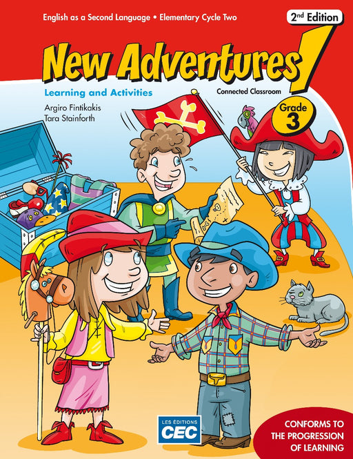 New Adventures Grade 3 - Learning and Activities Book, 2nd Ed. - Free web version with teacher's access                                         