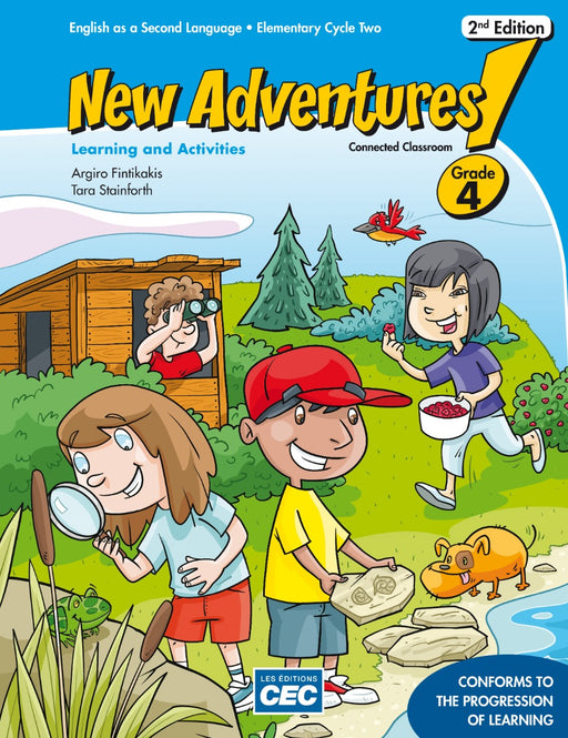 New Adventures Grade 4 - Learning and Activities Book, 2nd Ed. - Student access, Web 1 year (Electronic delivery)                               