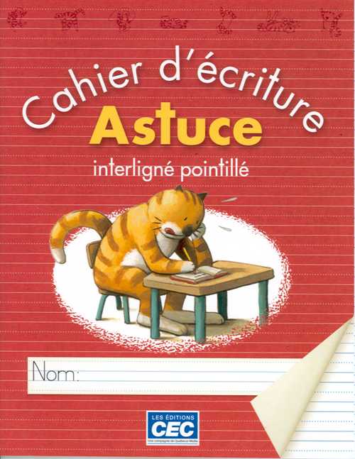 Astuce - cahiers d'écriture