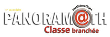 Panoramath 2e secondaire - Exercices interactifs B, 2e Ed. - Accès Web 1 an (Livraison postale)                                                 