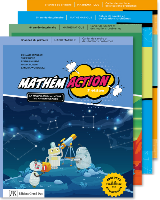 Mathémaction 2-3e cycle - Numérique