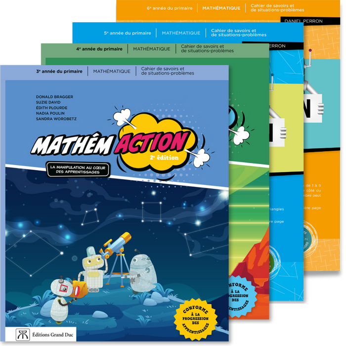 Mathémaction 2-3e cycle - Numérique