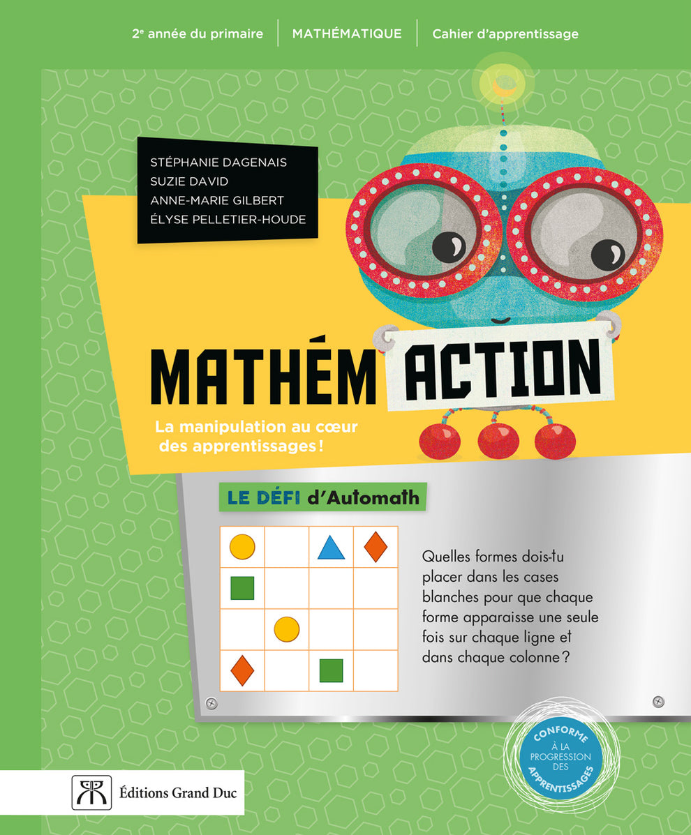 Mathémaction - Mathématiques - 1re à 6e année primaire — Les Éditions CEC