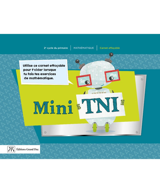 Mini TNI 2e cycle - Mathématiques - Carnet effaçable autonome           