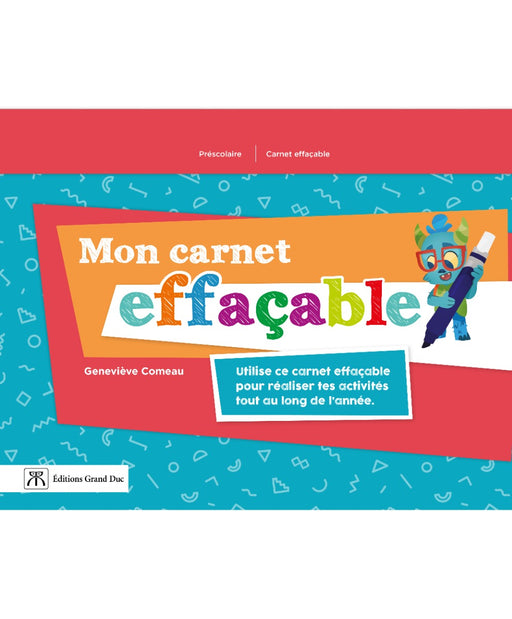 Mini TNI Préscolaire - Carnet effaçable autonome                        