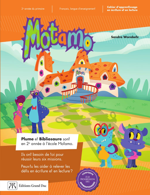 Motamo 2e année - Cahier d'apprentissage (Incluant le Carnet des savoirs et le Carnet effaçable) (incluant la version numérique via l'accès enseignant)