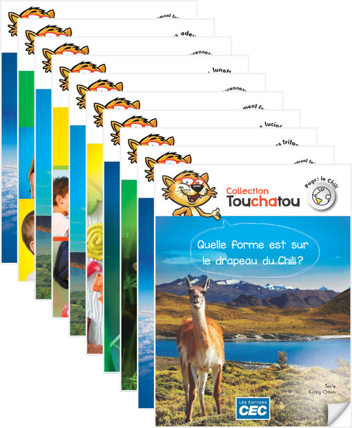 Touchatou 1re année - Série de 10 livrets (incluant le guide - Accès enseignant, Web 5 ans)                                                     